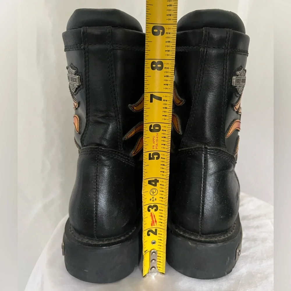 Harley-Davidson Motorcycle Boots Man’s 8.5 Women's 10.5 - Picture 4 of 10